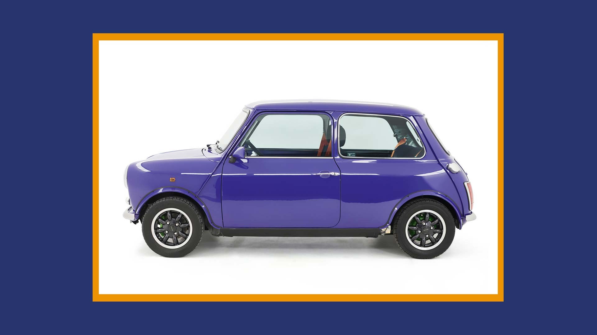 Side view of the Paul Smith MINI Recharged model.